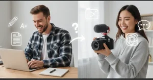 Read more about the article Blog vs Vlog Complete Guide to Making the Best Choice